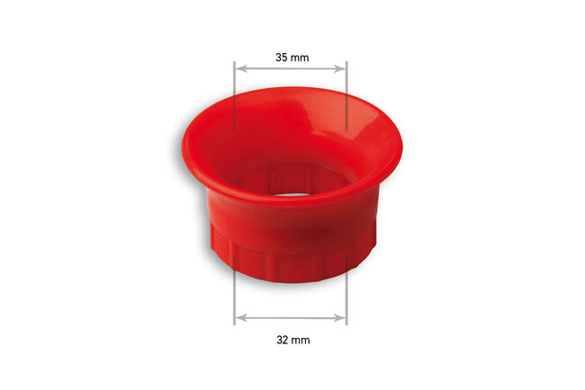053733b Cornetto Senza Rete ø 32x25 In Pvc Malossi
